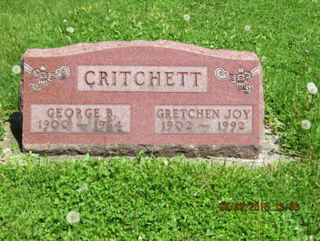 CRITCHETT, GRETCHEN JOY - Dallas County, Iowa | GRETCHEN JOY CRITCHETT 