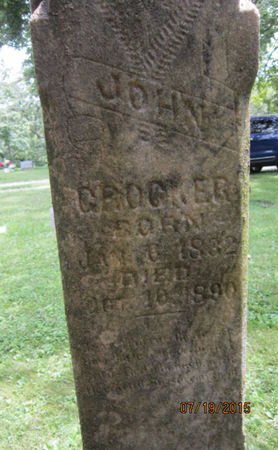 CROCKER, JOHN - Dallas County, Iowa | JOHN CROCKER 