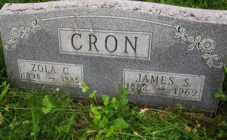 CRON, JAMES S - Dallas County, Iowa | JAMES S CRON 
