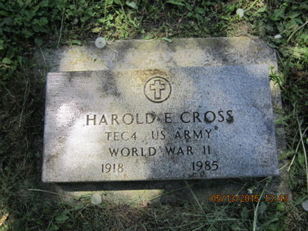 CROSS, HAROLD E - Dallas County, Iowa | HAROLD E CROSS 
