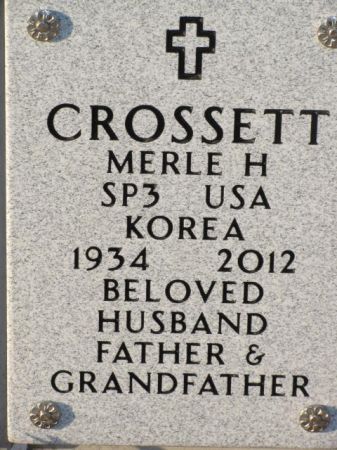 CROSSETT, MERLE H - Dallas County, Iowa | MERLE H CROSSETT 