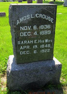 CROUSE, SARAH E - Dallas County, Iowa | SARAH E CROUSE 