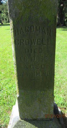 CROWELL, HARDMAN - Dallas County, Iowa | HARDMAN CROWELL 