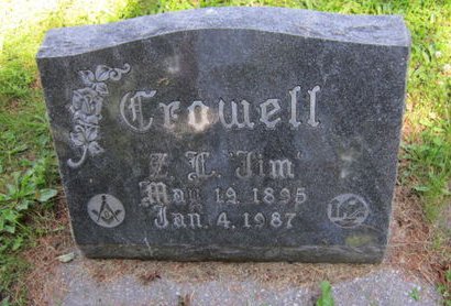 CROWELL, Z E - Dallas County, Iowa | Z E CROWELL 