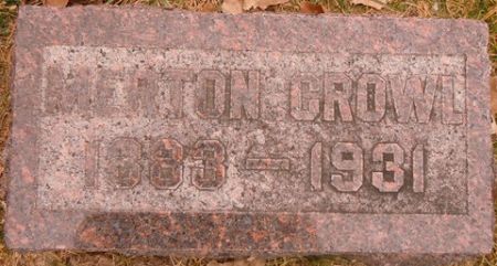 CROWL, MERTON - Dallas County, Iowa | MERTON CROWL 