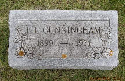 CUNNINGHAM, L L - Dallas County, Iowa | L L CUNNINGHAM 