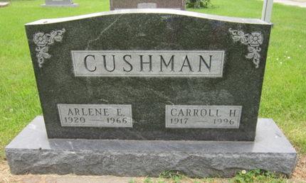 CUSHMAN, ARLENE E - Dallas County, Iowa | ARLENE E CUSHMAN 
