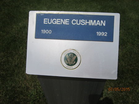 CUSHMAN, EUGENE - Dallas County, Iowa | EUGENE CUSHMAN 