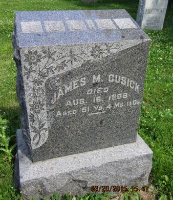 CUSICK, JAMES M - Dallas County, Iowa | JAMES M CUSICK 