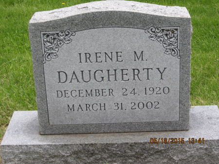DAUGHERTY, IRENE M - Dallas County, Iowa | IRENE M DAUGHERTY 