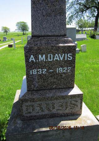 DAVIS, A M - Dallas County, Iowa | A M DAVIS 