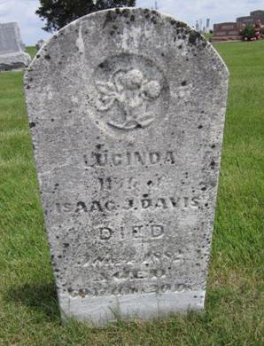 DAVIS, LUCINDA - Dallas County, Iowa | LUCINDA DAVIS 