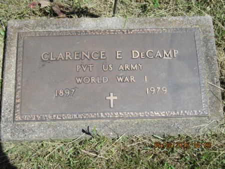DECAMP, CLARENCE E - Dallas County, Iowa | CLARENCE E DECAMP 