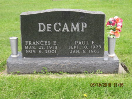 DECAMP, FRANCES E - Dallas County, Iowa | FRANCES E DECAMP 