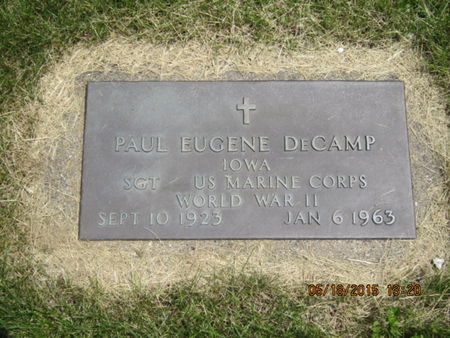 DECAMP, PAUL EUGENE - Dallas County, Iowa | PAUL EUGENE DECAMP 