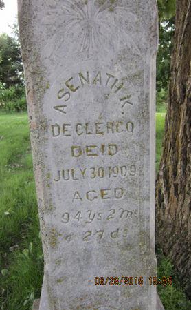 DECLERCQ, ASENATH K - Dallas County, Iowa | ASENATH K DECLERCQ 