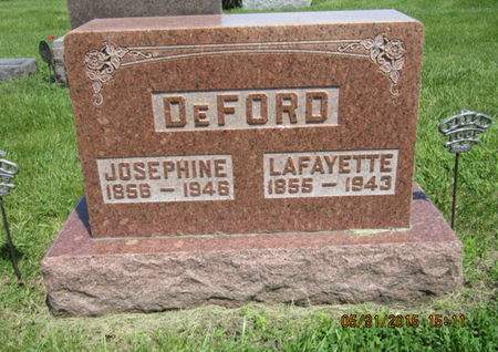 DE FORD, JOSEPHINE - Dallas County, Iowa | JOSEPHINE DE FORD 