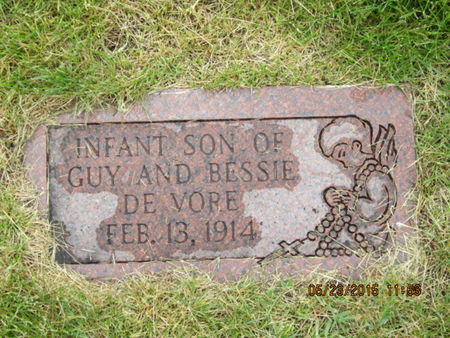 DEVORE, INFANT SON - Dallas County, Iowa | INFANT SON DEVORE 