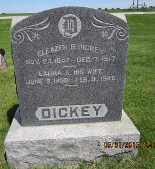 DICKEY, ELEAZER B - Dallas County, Iowa | ELEAZER B DICKEY 