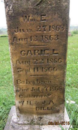 DILLON, WM E - Dallas County, Iowa | WM E DILLON 