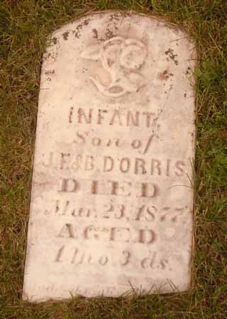 DORRIS, INFANT - Dallas County, Iowa | INFANT DORRIS 