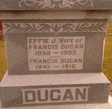 DUGAN, EFFIE J. - Dallas County, Iowa | EFFIE J. DUGAN 