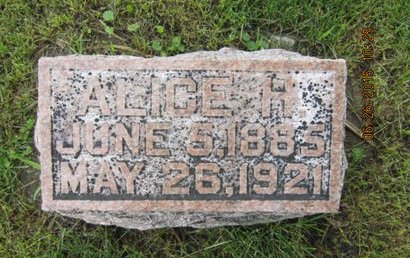 DUNN, ALICE H - Dallas County, Iowa | ALICE H DUNN 