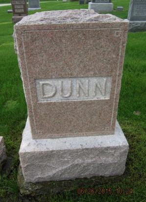 DUNN, FAMILY STONE - Dallas County, Iowa | FAMILY STONE DUNN 