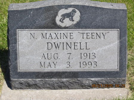 DWINELL, N MAXIE - Dallas County, Iowa | N MAXIE DWINELL 