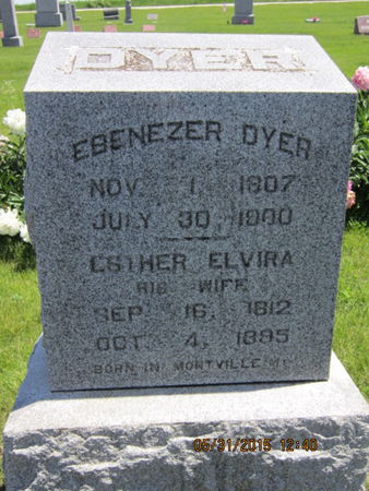 DYER, EBENEZER - Dallas County, Iowa | EBENEZER DYER 