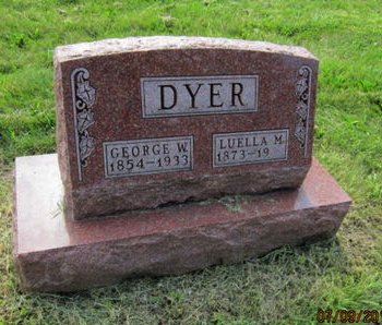 DYER, LUELLA M - Dallas County, Iowa | LUELLA M DYER 