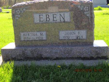 EBEN, JOHN E - Dallas County, Iowa | JOHN E EBEN 