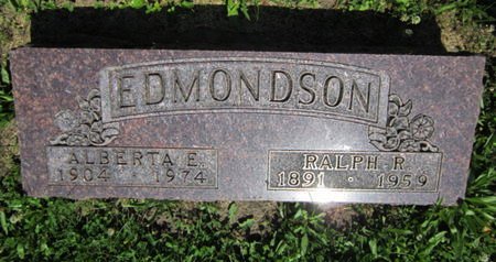 EDMONSON, RALPH R - Dallas County, Iowa | RALPH R EDMONSON 