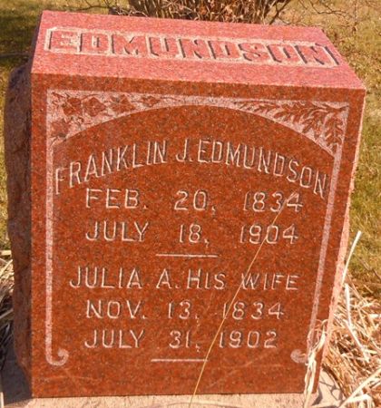 EDMUNDSON, FRANKLIN J. - Dallas County, Iowa | FRANKLIN J. EDMUNDSON 