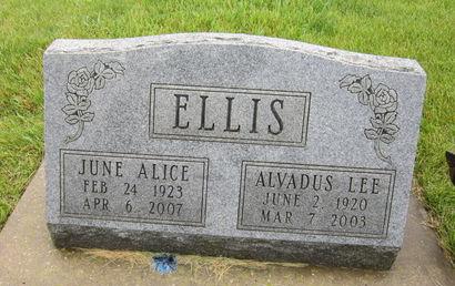 ELLIS, ALVADUS LEE - Dallas County, Iowa | ALVADUS LEE ELLIS 