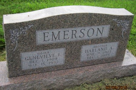 EMERSON, HARLAND A - Dallas County, Iowa | HARLAND A EMERSON 