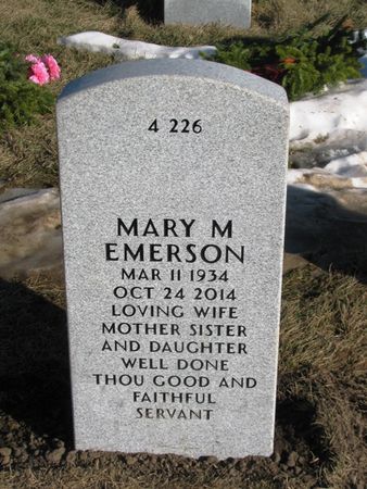 GREEN EMERSON, MARY M - Dallas County, Iowa | MARY M GREEN EMERSON 