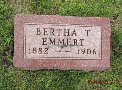 EMMERT, BERTHA T - Dallas County, Iowa | BERTHA T EMMERT 