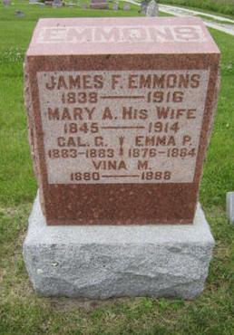 EMMONS, JAMES F - Dallas County, Iowa | JAMES F EMMONS 