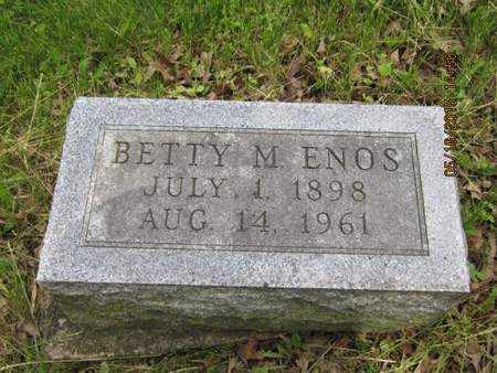 ENOS, BETTY M - Dallas County, Iowa | BETTY M ENOS 
