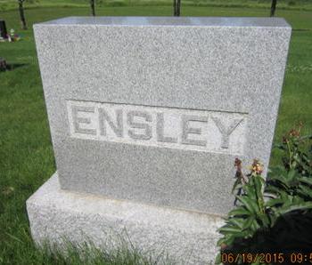 ENSLEY, FAMILY STONE - Dallas County, Iowa | FAMILY STONE ENSLEY 