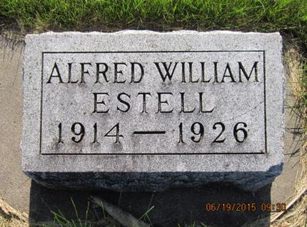 ESTELL, ALFRED WILLIAM - Dallas County, Iowa | ALFRED WILLIAM ESTELL 