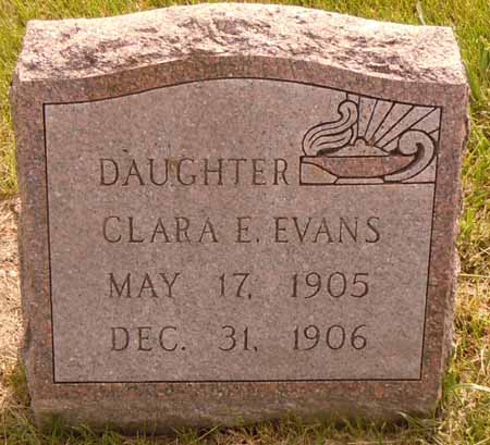 EVANS, CLARA E - Dallas County, Iowa | CLARA E EVANS 