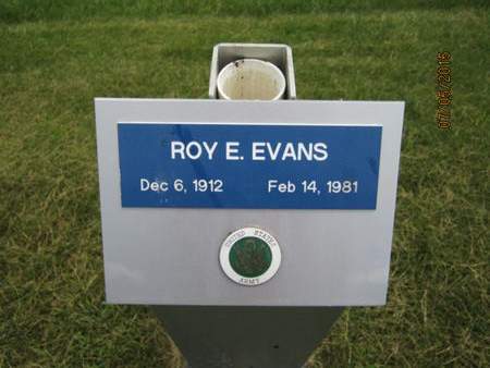 EVANS, ROY E - Dallas County, Iowa | ROY E EVANS 