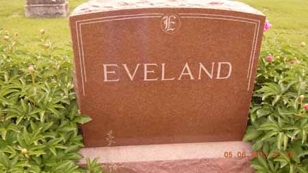 EVELAND, FAMILY STONE - Dallas County, Iowa | FAMILY STONE EVELAND 