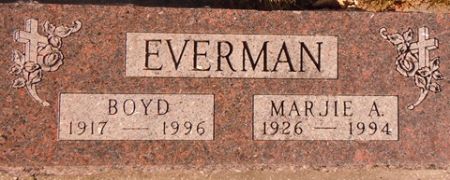 EVERMAN, MARJIE A. - Dallas County, Iowa | MARJIE A. EVERMAN 