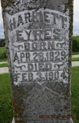 EYRES, HARRIETT - Dallas County, Iowa | HARRIETT EYRES 