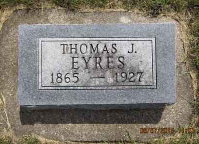 EYRES, THOMAS J - Dallas County, Iowa | THOMAS J EYRES 