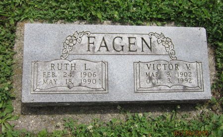 FAGEM, VICTOR V - Dallas County, Iowa | VICTOR V FAGEM 