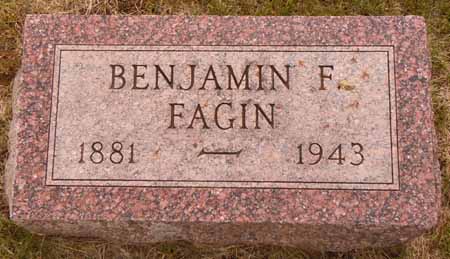 FAGIN, BENJAMIN F - Dallas County, Iowa | BENJAMIN F FAGIN 